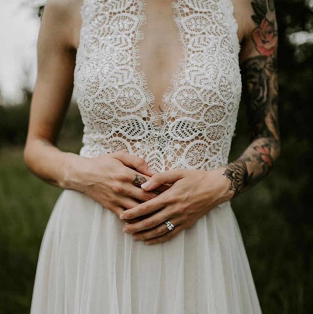 Willowby By Watters Daylily Beaded Wedding Dress